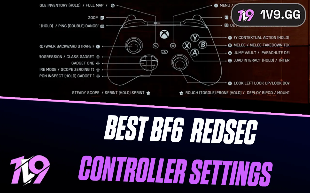 Best Battlefield 6 REDSEC Controller Settings